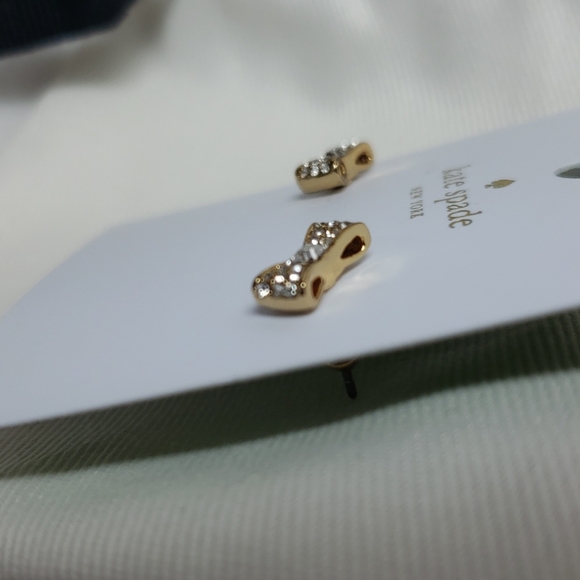 Kate Spade Cubic Zirconia and Bow Earrings - Picture 8 of 10
